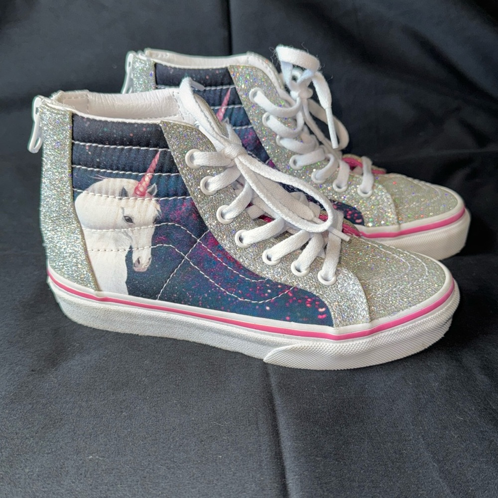 Vans glitter unicorn Sk8-Hi